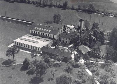 LANGYARNS Mühlehof Reiden Luftaufnahme Mitte 20Jh LANGYARNS Mühlehof Reiden Luftaufnahme Mitte 20Jh